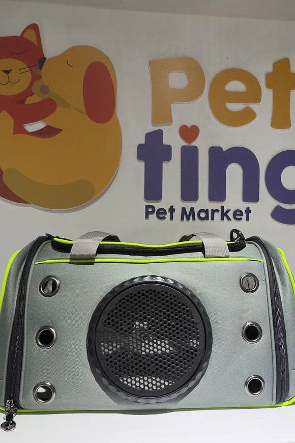BOLSO TRANSPORTADOR PARA MASCOTAS PLEGABLE CON CÁPSULA S