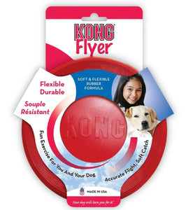 KONG PERRO CAUCHO CLASSIC FRISBEE SMALL