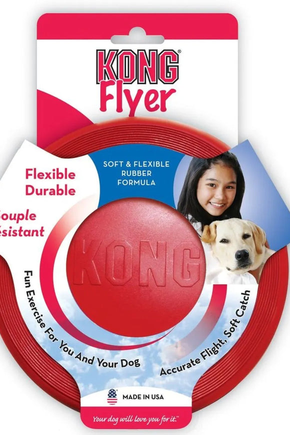KONG PERRO CAUCHO CLASSIC FRISBEE SMALL