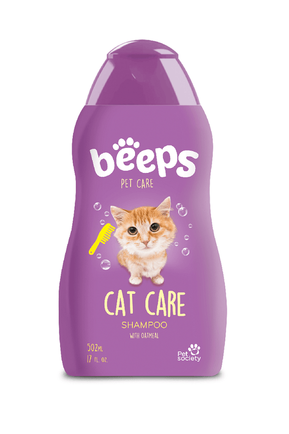 BEEPS CAT CARE SHAMPOO X 502 mL/17OZ