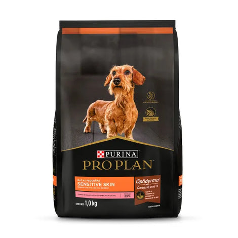 PROPLAN DOG SENSITIVE SKIN ADULTO RAZAS PEQUEÑAS  1KG