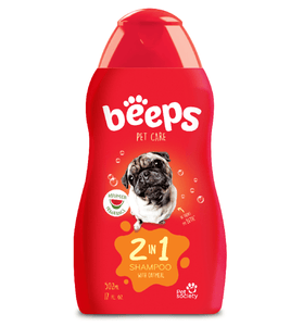 BEEPS 2 in 1 SHAMPOO X 502 mL/17OZ