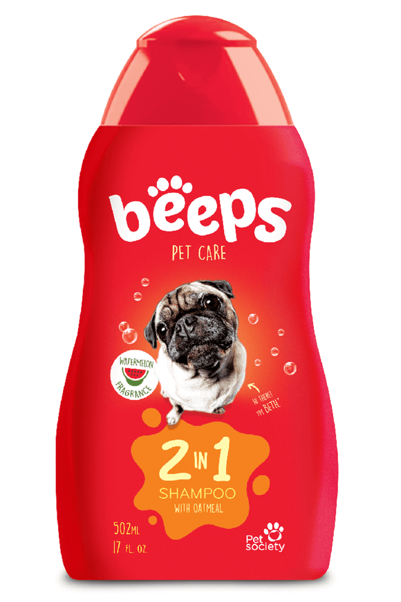 BEEPS 2 in 1 SHAMPOO X 502 mL/17OZ