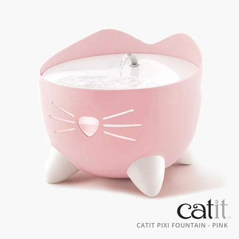 CATIT FUENTE DE AGUA PIXI 2.5 LTS  ROSA CLARO