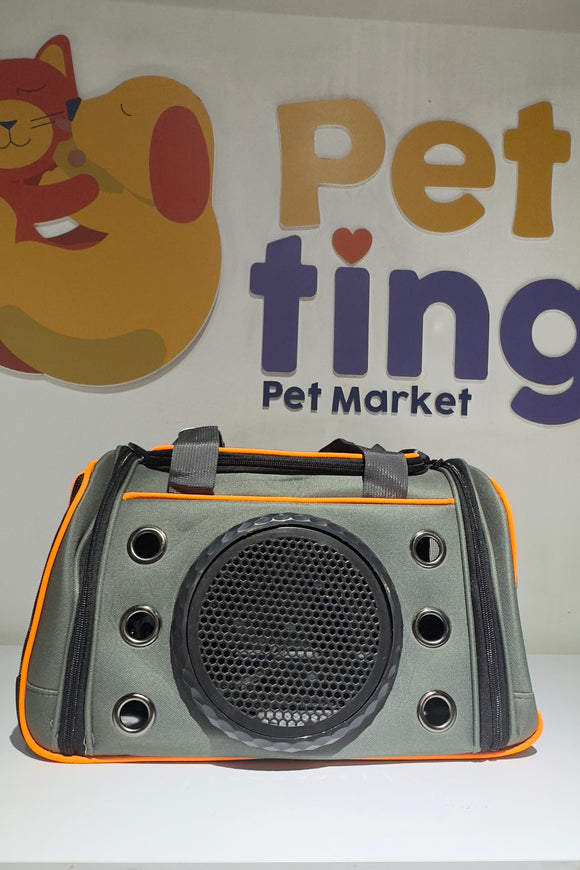 BOLSO TRANSPORTADOR PARA MASCOTAS PLEGABLE CON CÁPSULA S