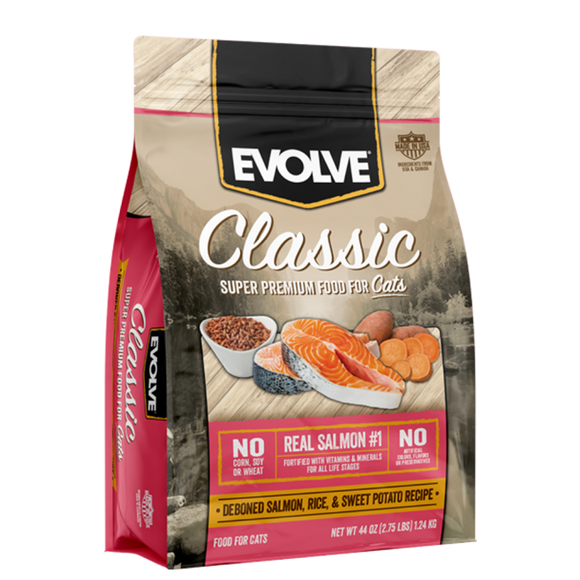 EVOLVE CAT CLASSIC SALMON 2.75 Lb - 1.24 Kg