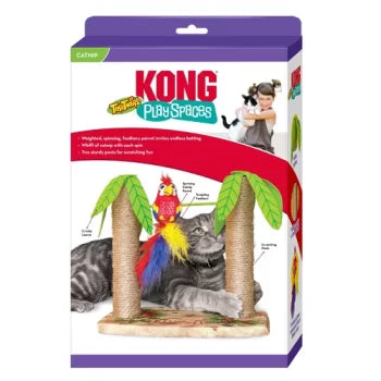 KONG GATO GIMNASIO RASCADOR TIKI TWIRL
