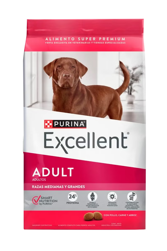 EXCELLENT ADULT CHICKEN &RICE X 3KG M&L