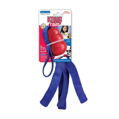 KONG PERRO CAUCHO TAILS MD