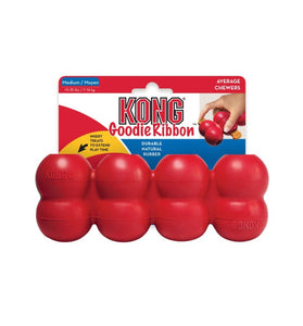 KONG PERRO CAUCHO CLASSIC RIBBON MEDIUM