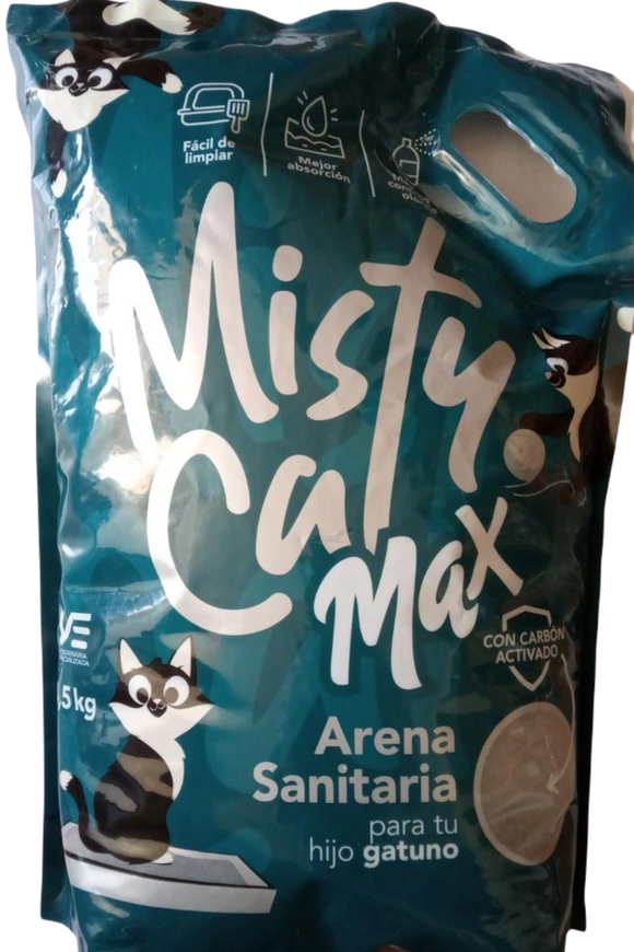 ARENA MISTY CAT MAX CARBON ACTIVADO x 4.5 kilos
